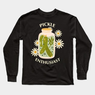 Pickle Enthusiast Long Sleeve T-Shirt